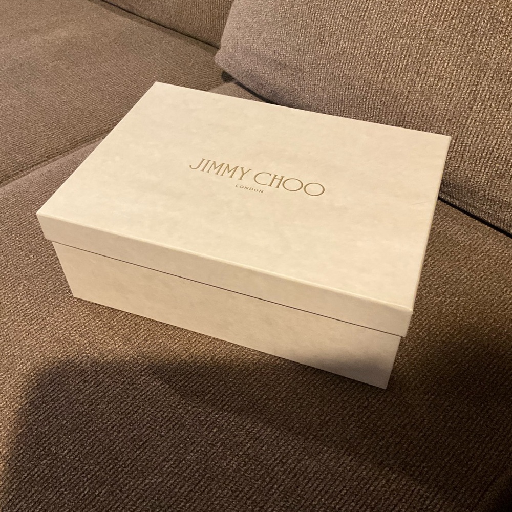Jimmy Choo empty shoe box